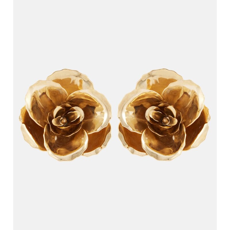 Jennifer Behr Gladiolus 18kt gold-plated earrings