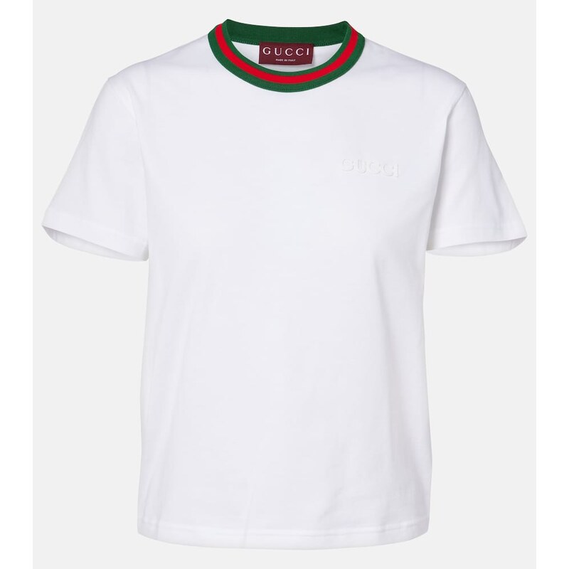 Gucci New 70s printed cotton jersey T-shirt