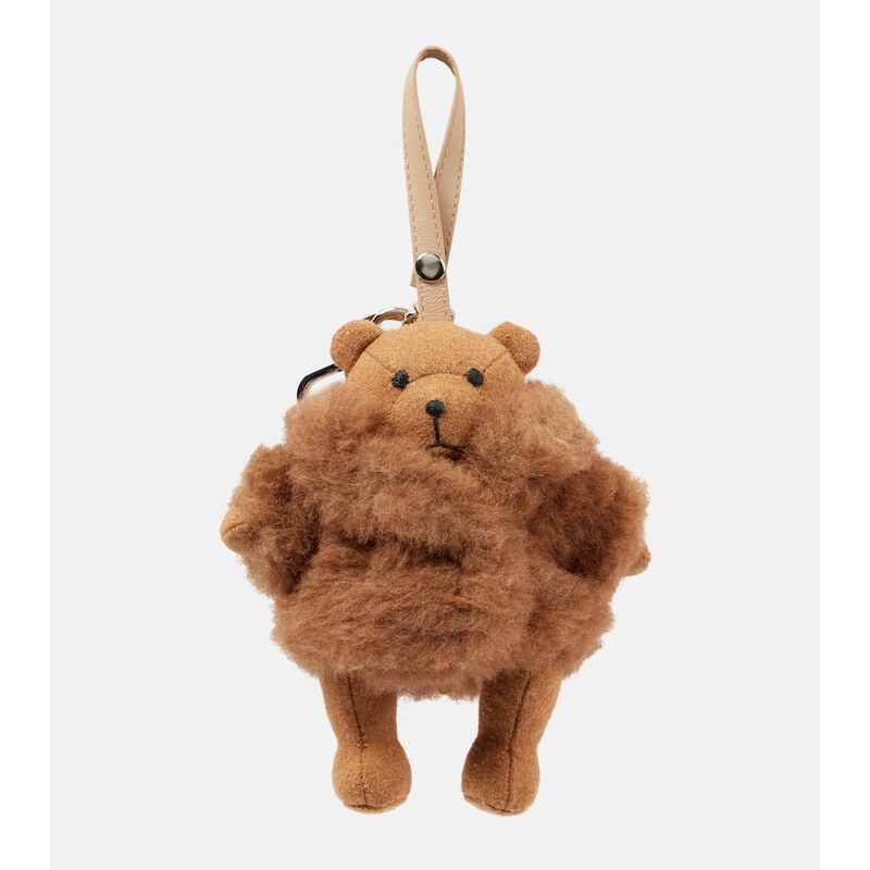 Max Mara Myteak Bear bag charm