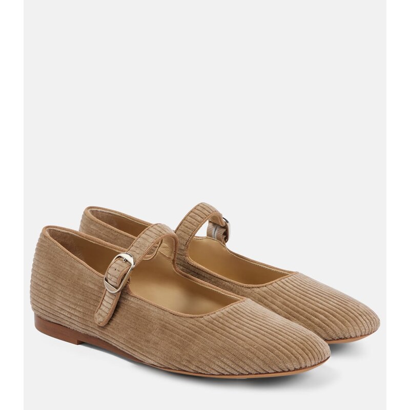 Le Monde Béryl Corduroy Mary Jane flats