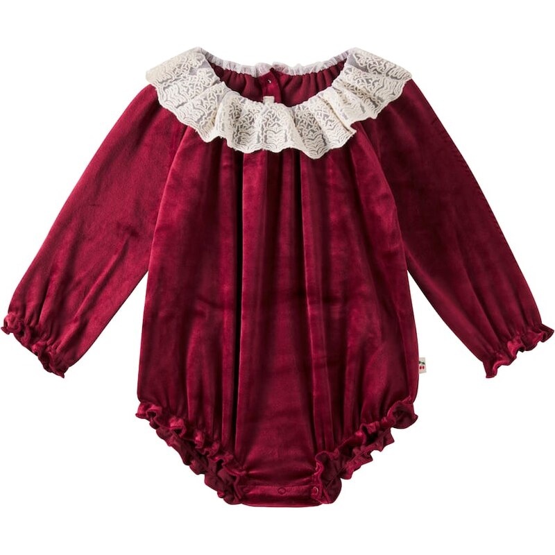 Konges Sløjd Baby Venola velvet bodysuit