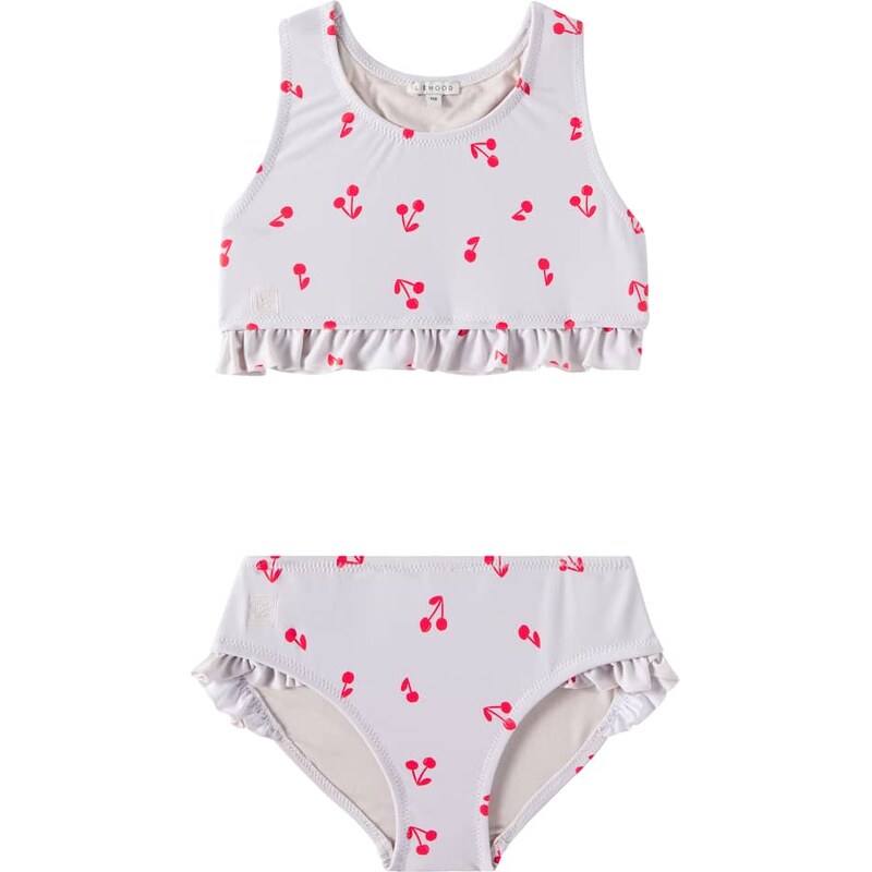 Liewood Bellamy ruffled printed bikini