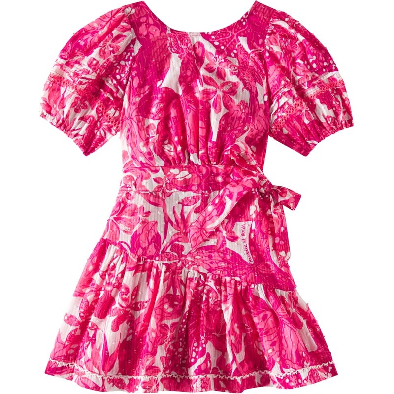 Poupette St Barth Kids Chantal floral cotton dress