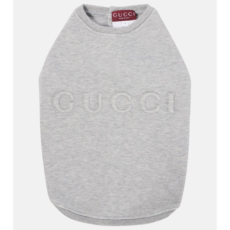 Gucci Logo embossed dog sweatshirt
