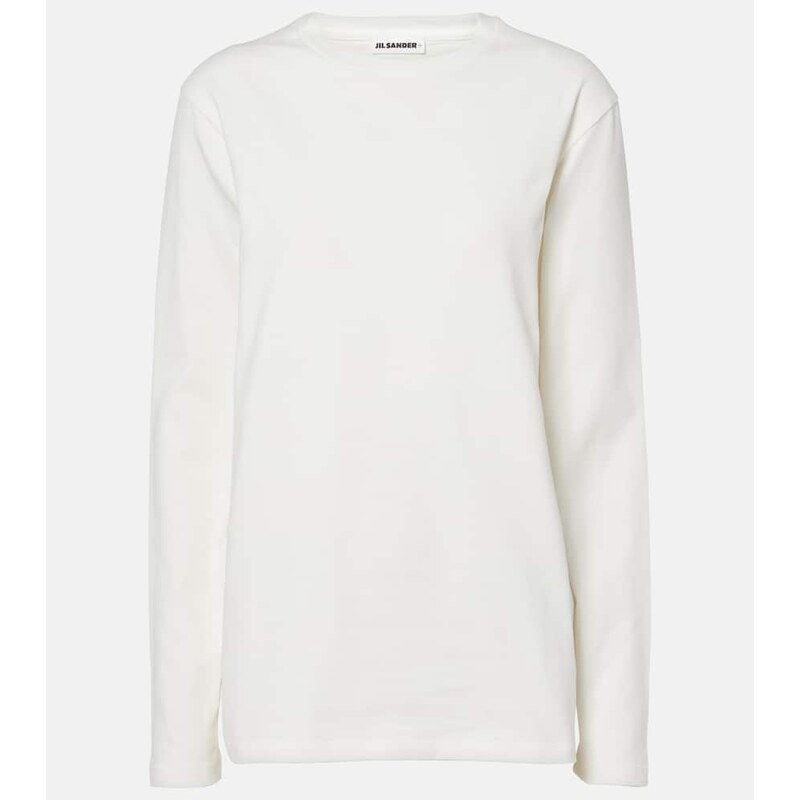 Jil Sander Cotton jersey top