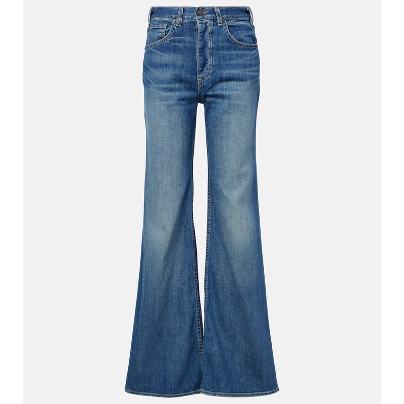 Nili Lotan Terrell high-rise bootcut jeans