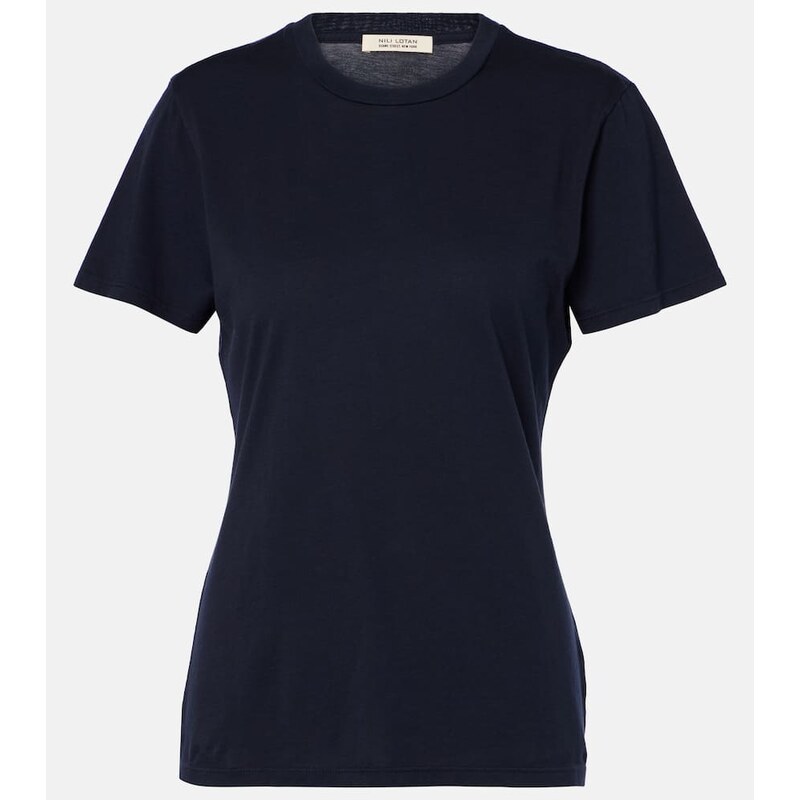 Nili Lotan Cotton jersey T-shirt
