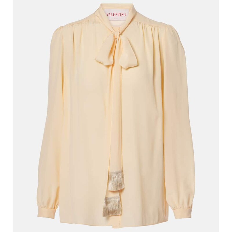 Valentino Silk crÃªpe de chine shirt