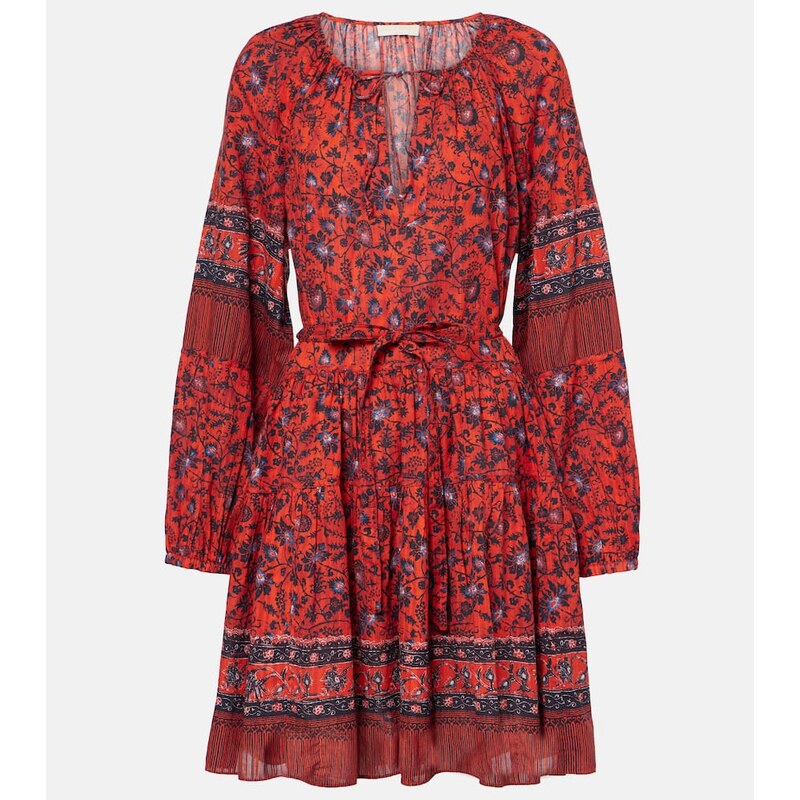 Ulla Johnson Abri floral cotton-blend minidress