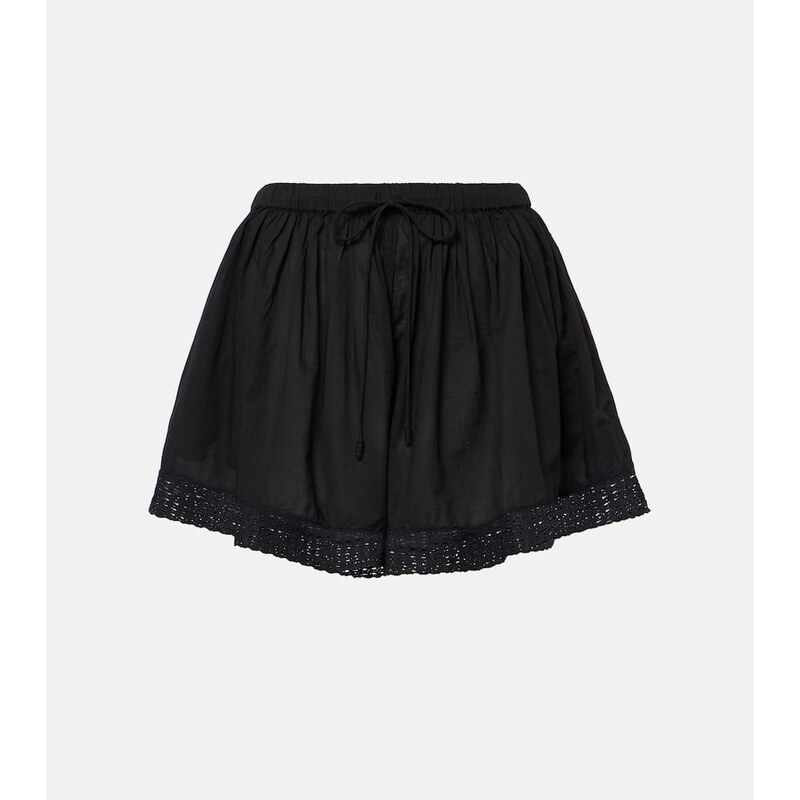 Ulla Johnson Isla cotton shorts
