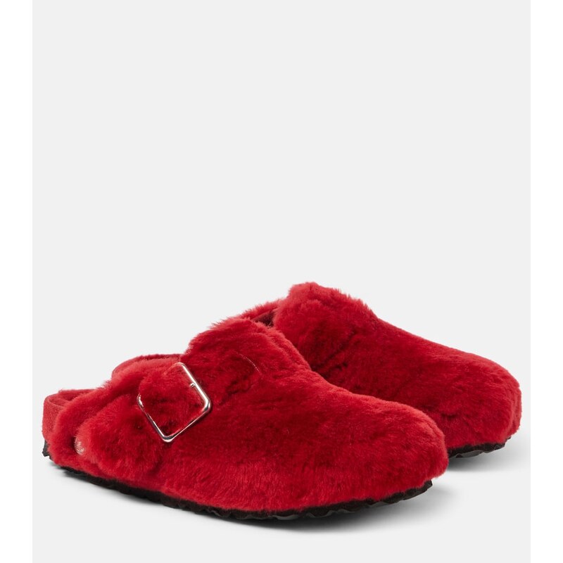 Birkenstock 1774 Boston shearling clogs