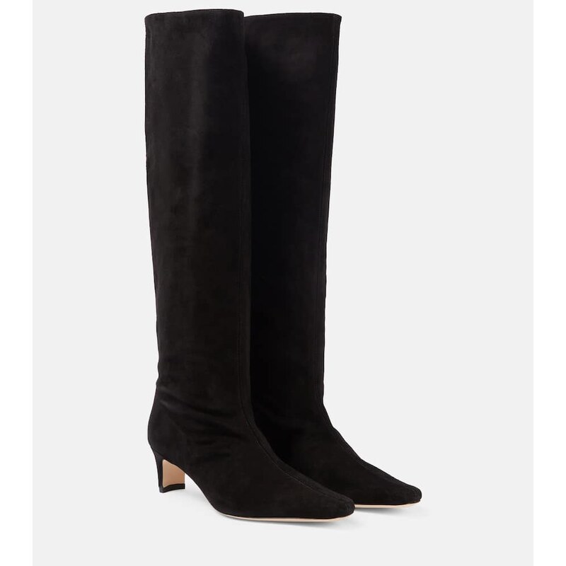 Staud Wally suede knee-high boots