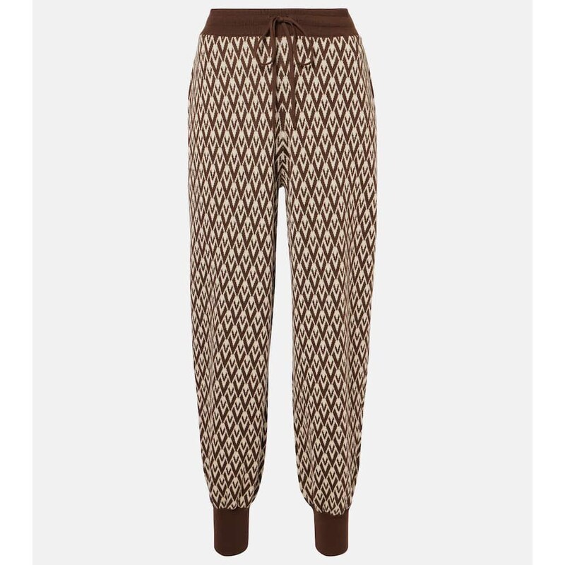 Valentino Toute la V virgin wool sweatpants