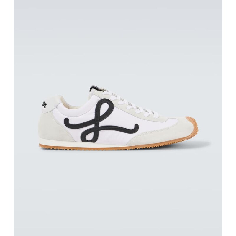 Loewe Ballet Runner 2.0 suede-trimmed sneakers