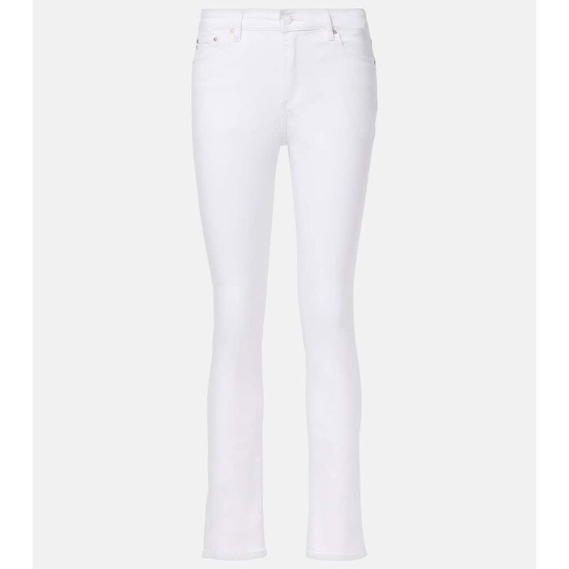 AG Jeans Mari high-rise cropped flared jeans