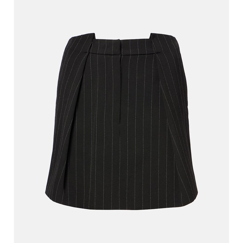 Sportmax Ragno pinstripe miniskirt