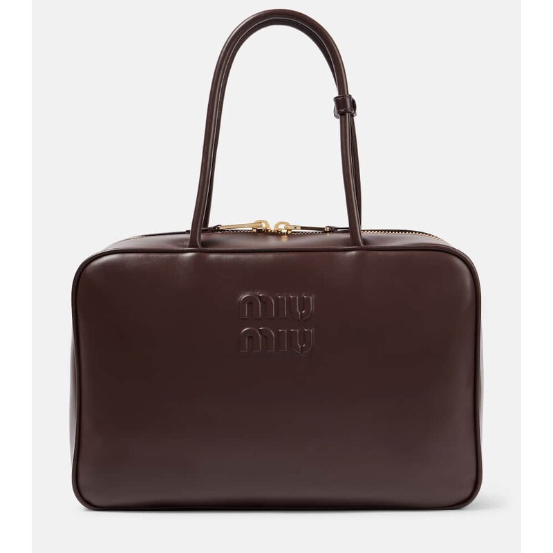 Miu Miu Beau Large leather tote bag