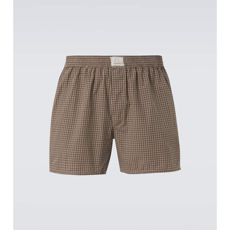 ERL Checked cotton boxers