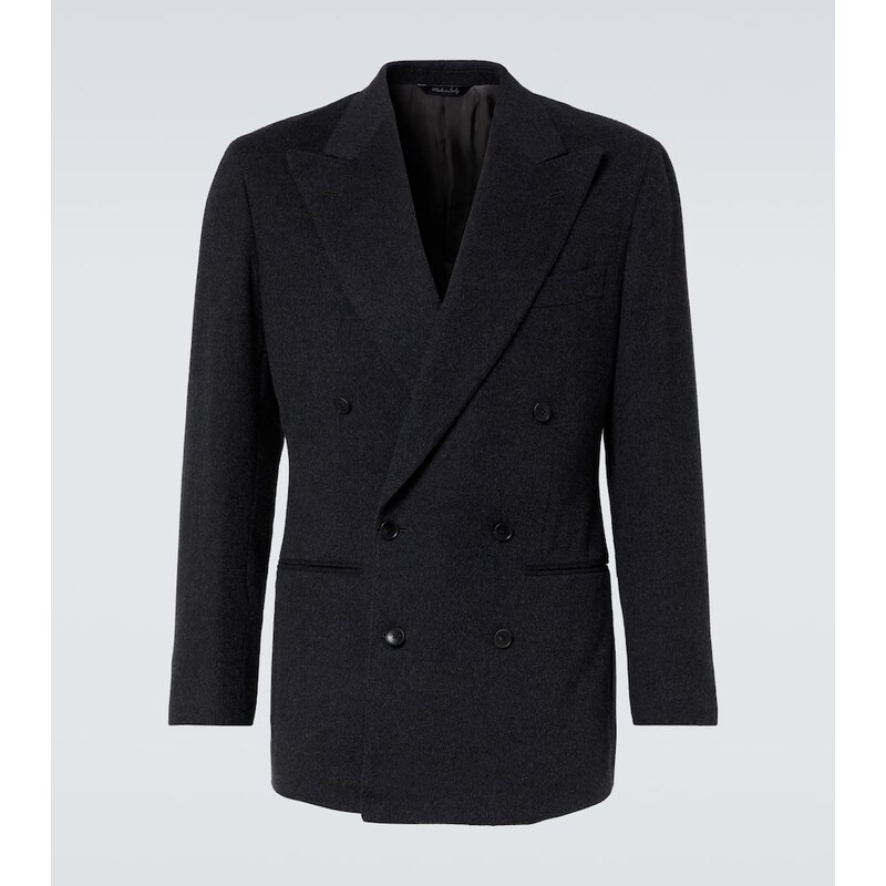 Saman Amel Camel hair blazer