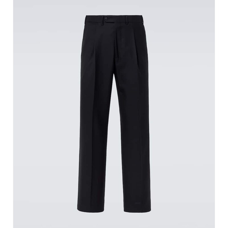 Saman Amel Amo wool straight-leg pants