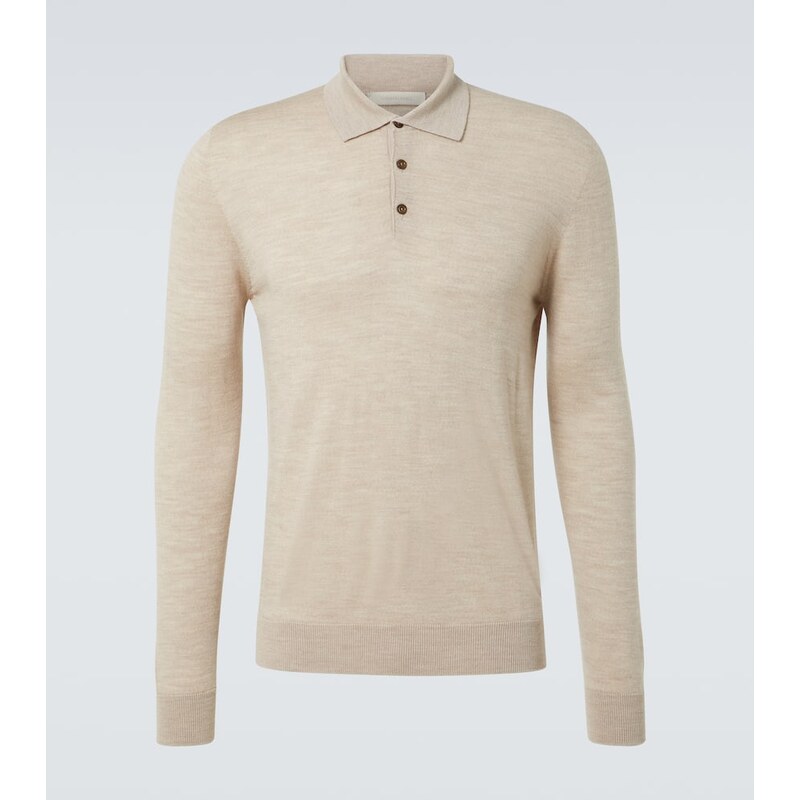 Saman Amel Allen wool polo sweater