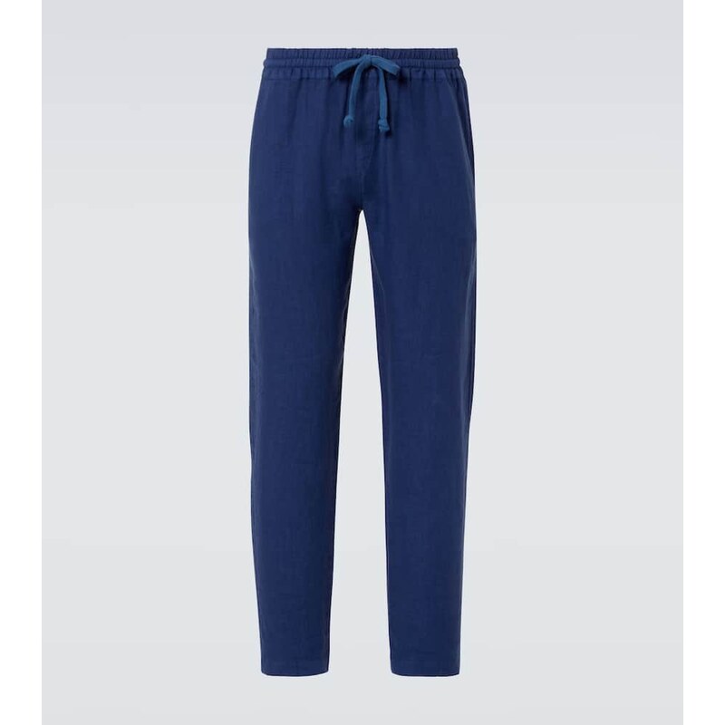 Fedeli Linen straight pants