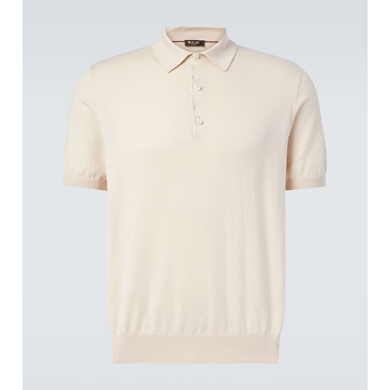 Loro Piana Ice Wish cotton polo shirt