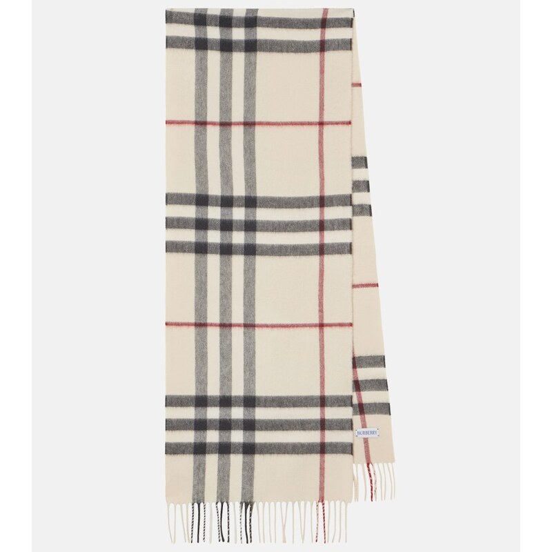 Burberry Giant Check cashmere scarf