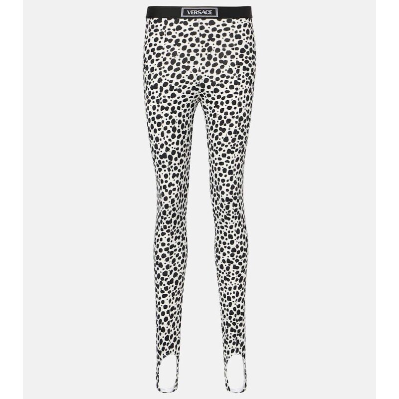 Versace Leopard-print leggings