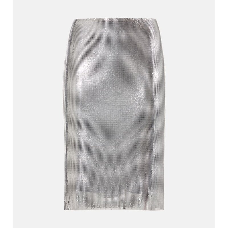 Versace Chainmail pencil skirt