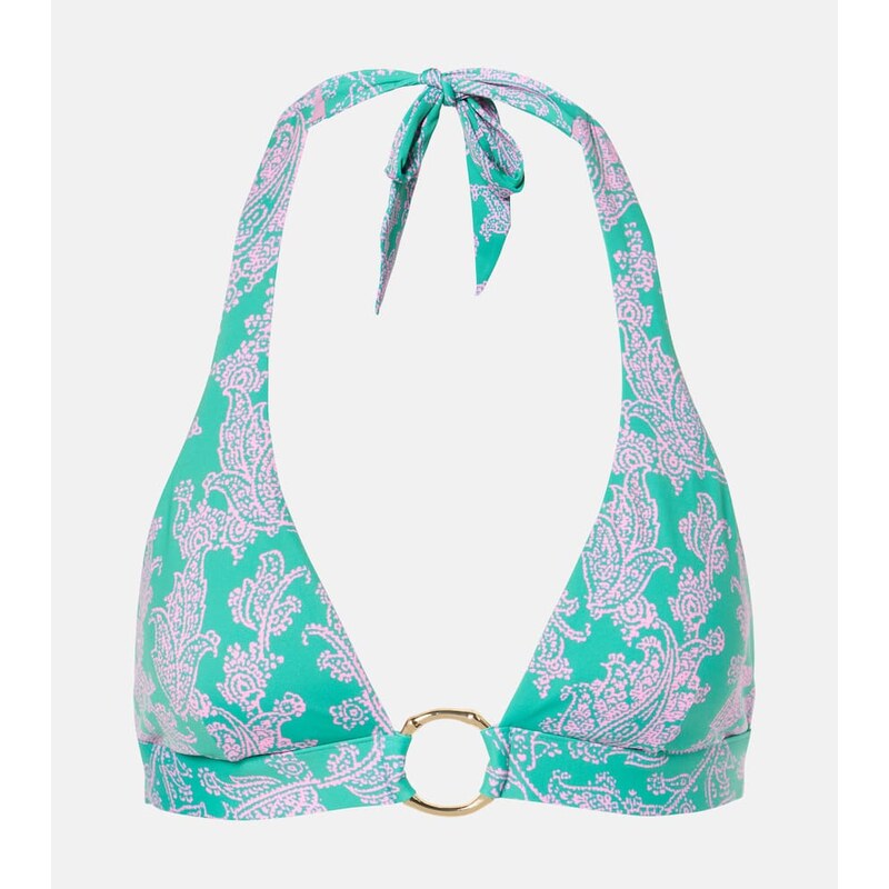 Heidi Klein Santa Rosa paisley bikini top