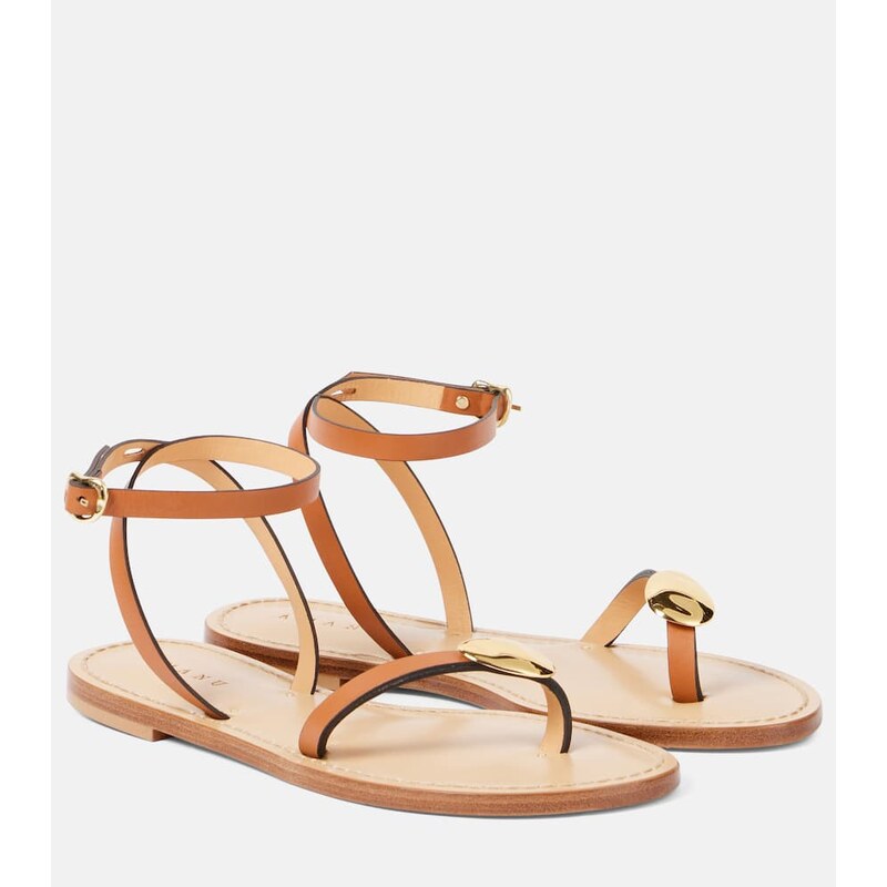 Amanu Senegal leather sandals