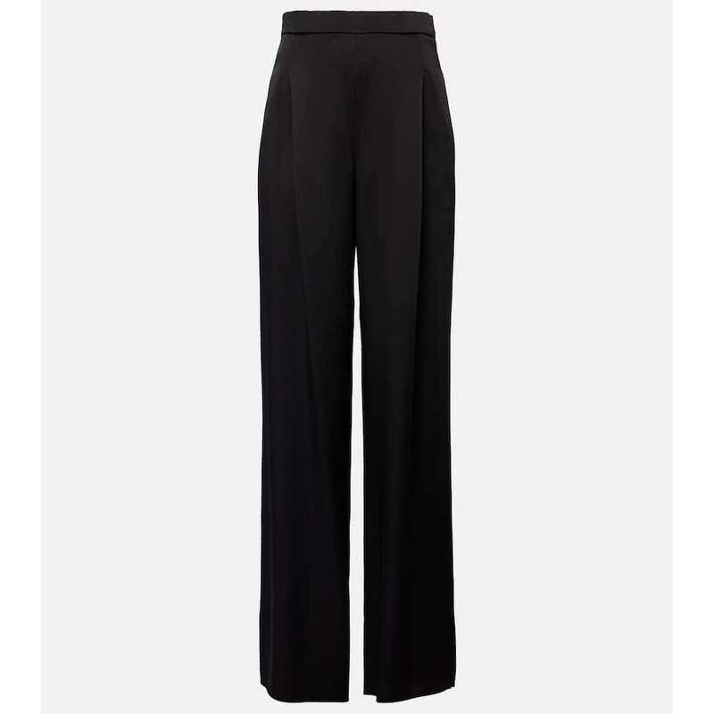 Max Mara Ieti satin wide-leg pants