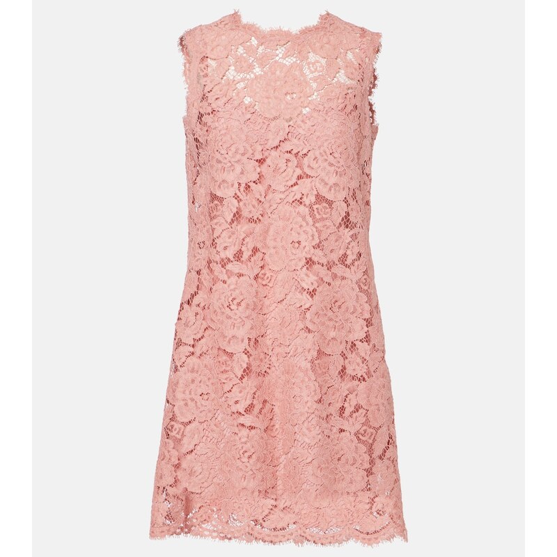 Dolce&Gabbana DG lace minidress