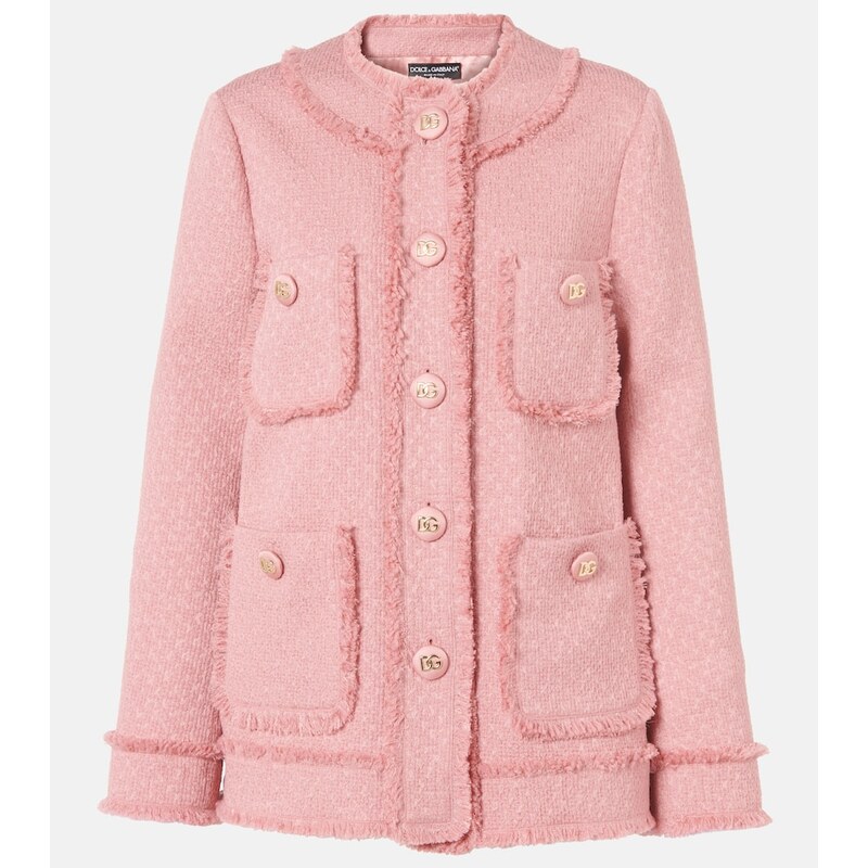 Dolce&Gabbana Rachel wool-blend tweed jacket