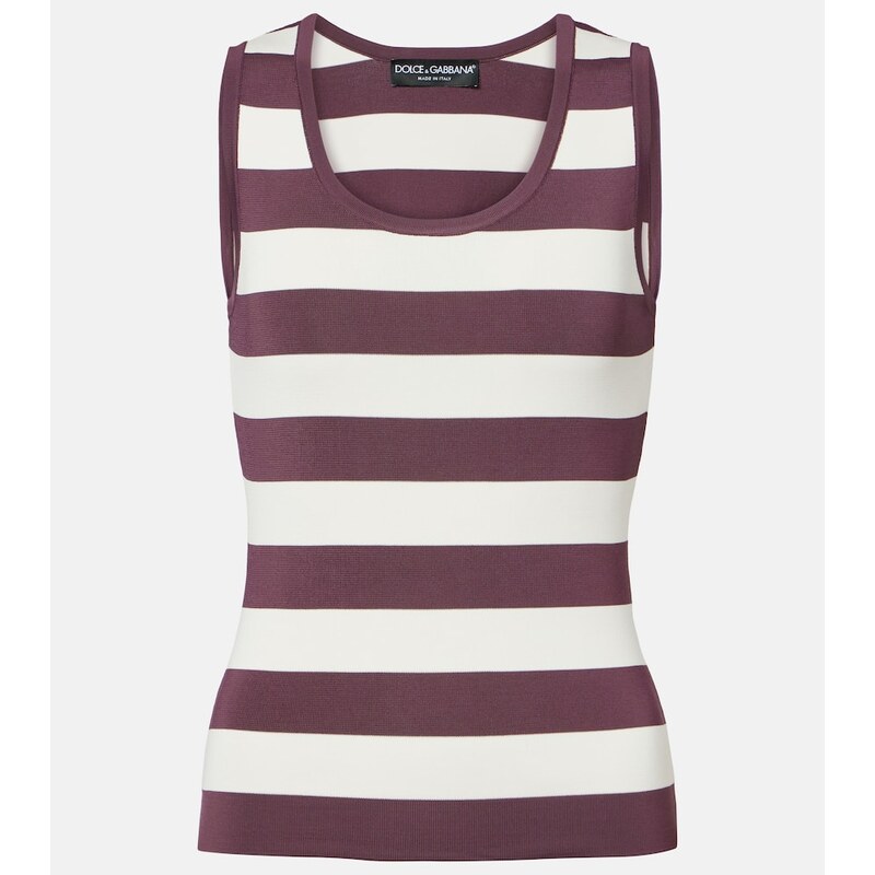 Dolce&Gabbana Striped tank top
