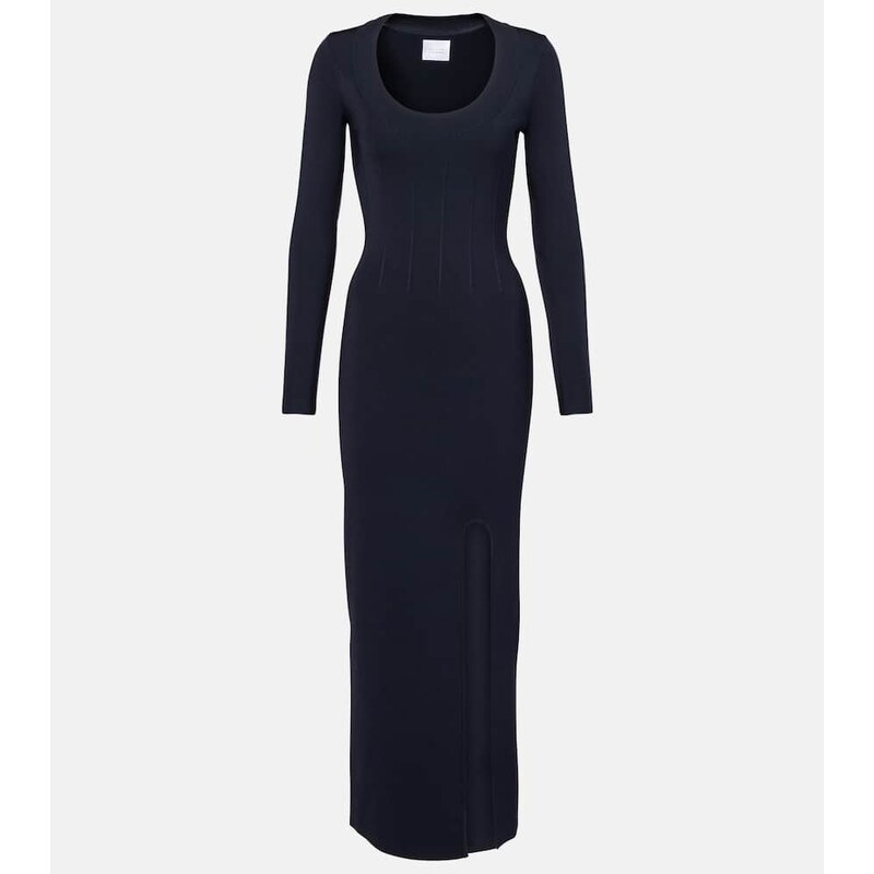 Galvan Atalanta knitted maxi dress