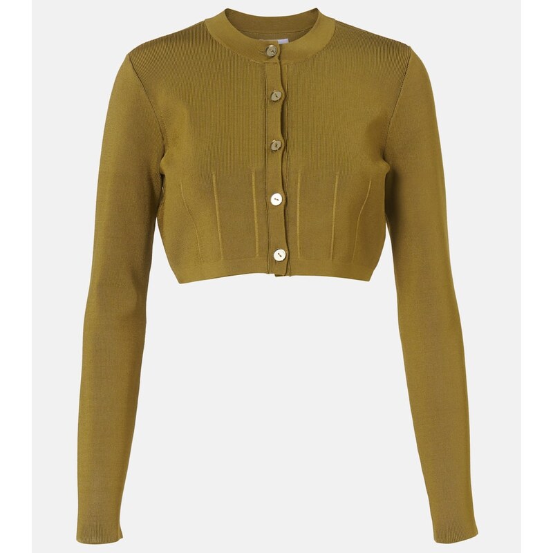 Galvan Atalanta cropped cardigan