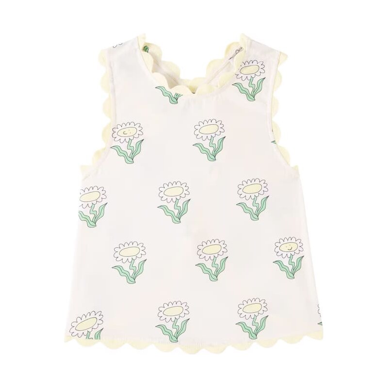 Stella McCartney Kids Floral cotton top