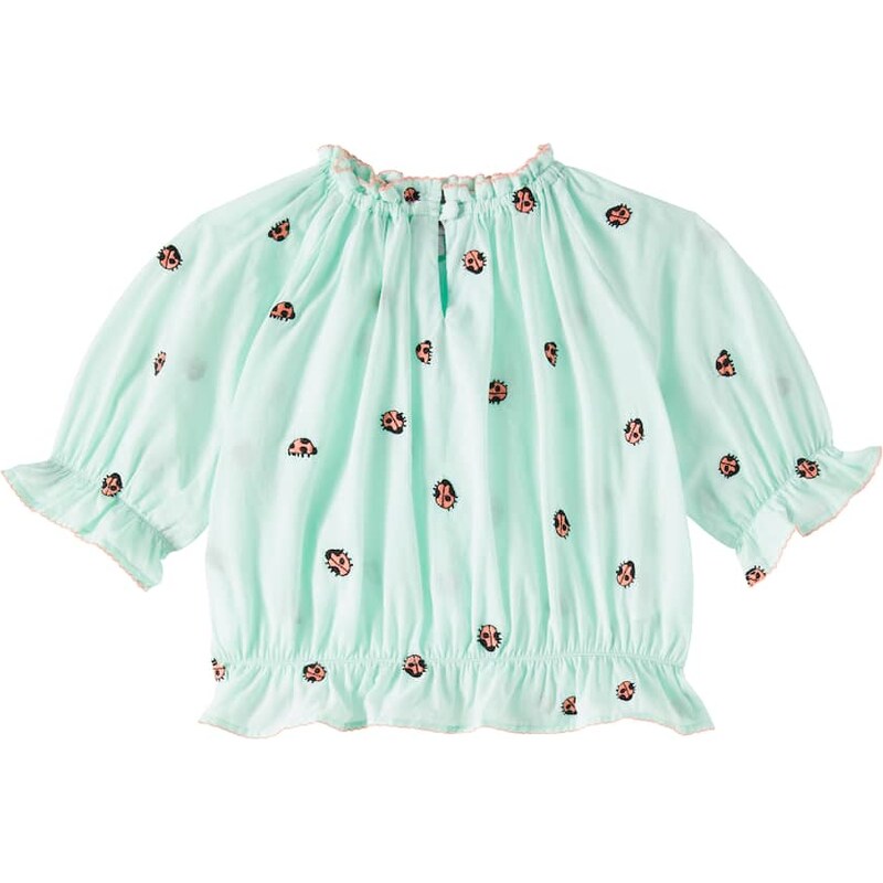 Stella McCartney Kids Embroidered cotton top