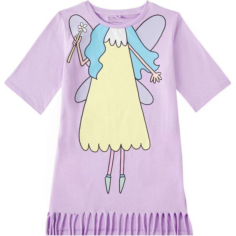 Stella McCartney Kids Printed cotton jersey dress