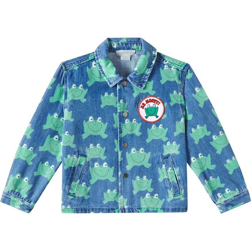 Stella McCartney Kids Printed denim jacket