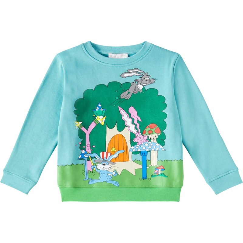 Stella McCartney Kids Printed cotton sweater