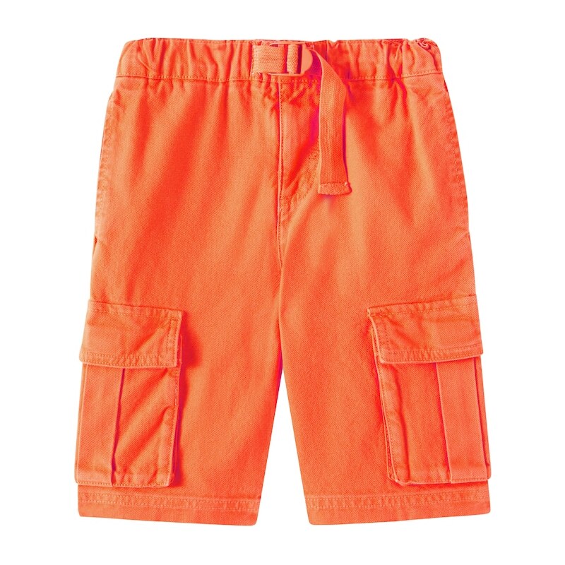 Stella McCartney Kids Cotton cargo shorts