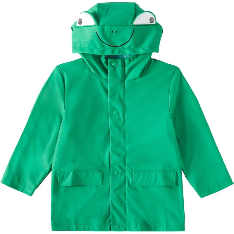 Stella McCartney Kids Frog technical raincoat