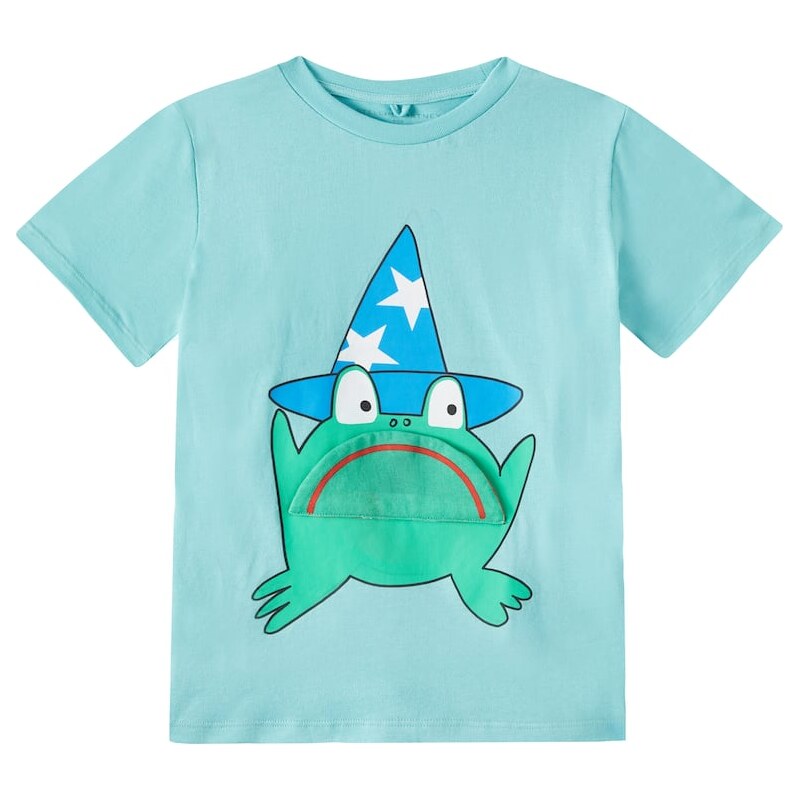 Stella McCartney Kids Printed cotton jersey T-shirt