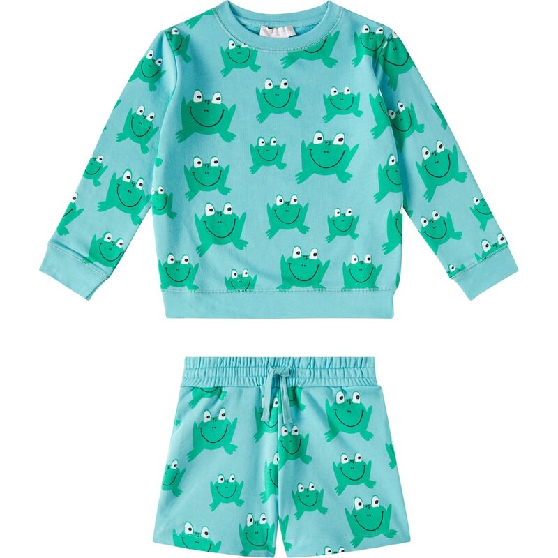 Stella McCartney Kids Fleece cotton sweater and sweatpants set
