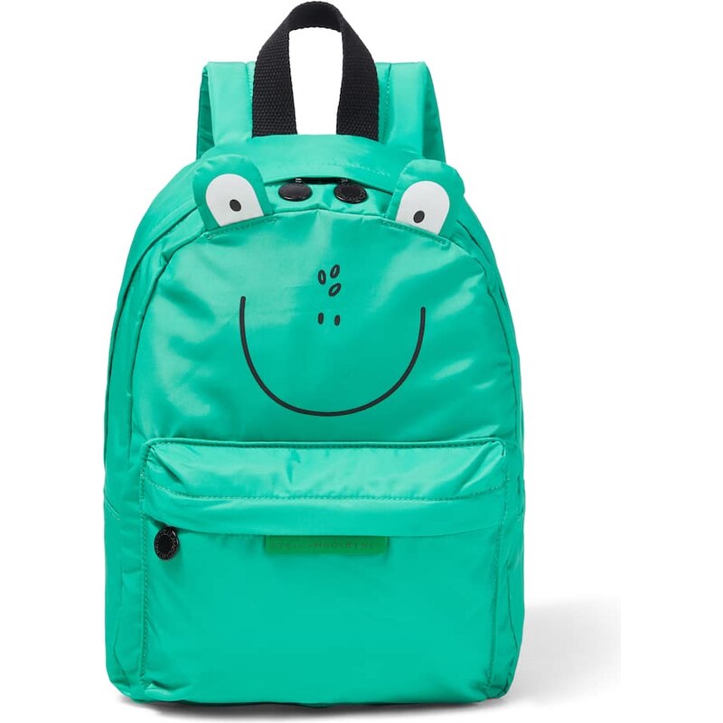 Stella McCartney Kids Printed canvas backpack