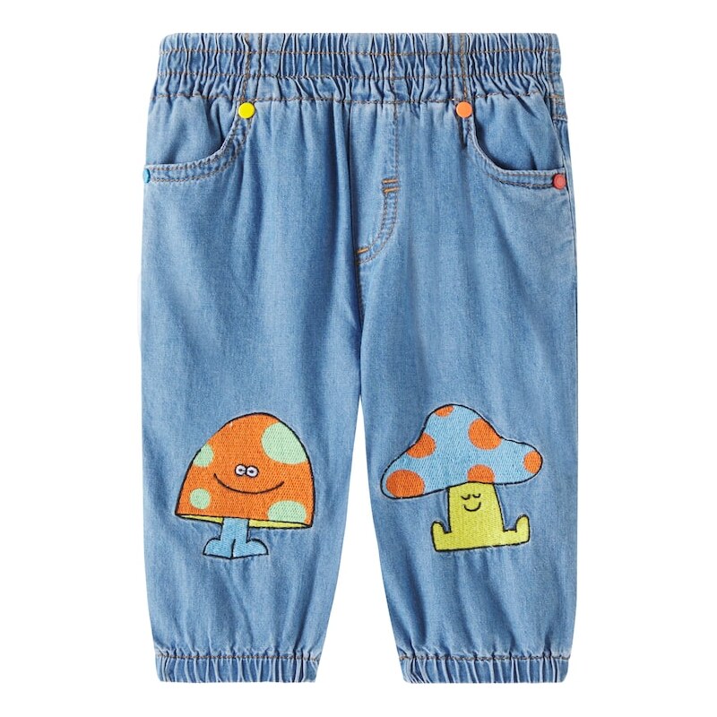 Stella McCartney Kids Baby embroidered jeans