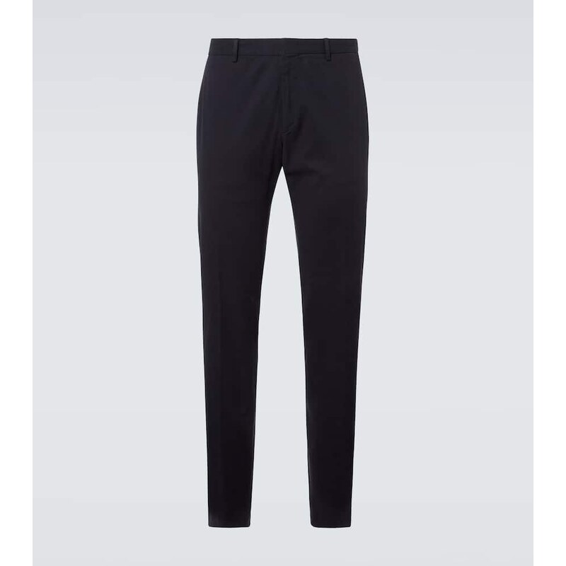 Zegna Cotton-blend straight pants